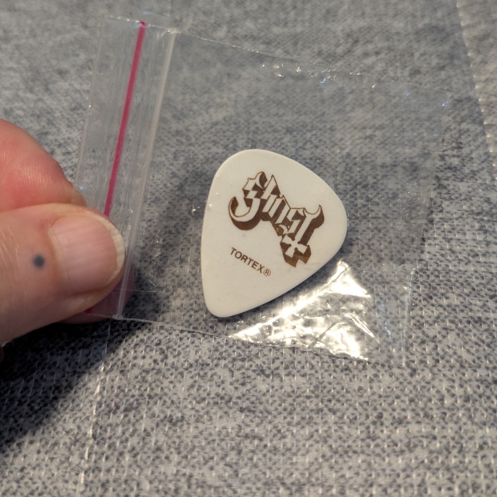 Ghost Band Guitar Pick